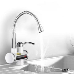 Electric Hot Water Heater Faucet Kitchen Instant Heating Tap Water (without Shower)