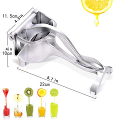 Juicer Squeezer Manual Juicer Hand Pressure Aluminum Alloy Pomegranate Orange Lemon Sugar Cane Kitchen Tool – 730 Gm